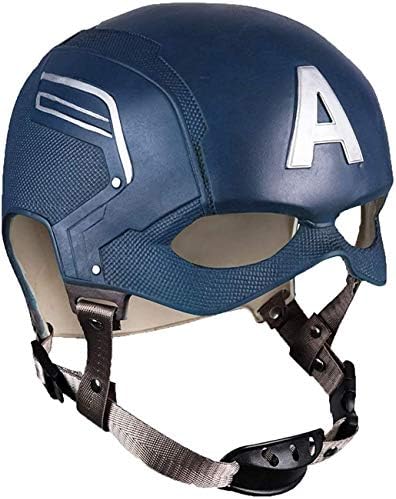 Cosplay Helmet Latex Movie Mask Avengers Halloween Scene Blue