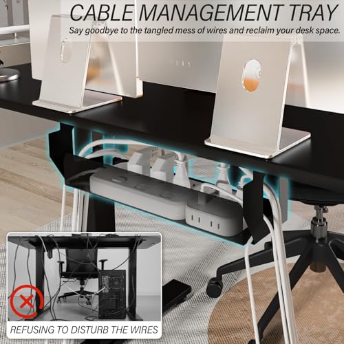 Image of Kingant Standing Desk, 32x24 Inch Electric Height Adjustable Computer Desk