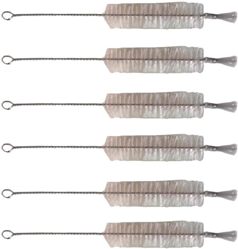 Sciencolab Test Tube Brush, Pack of 6, 200mm Long,Nylon Made for Cleaning or lab use