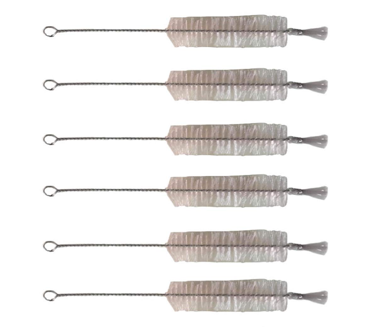 Sciencolab Test Tube Brush, Pack of 6, 200mm Long,Nylon Made for Cleaning or lab use