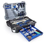 In dem gut sortierten Aufbewahrungssystem sind Werkzeug und Zubehör platzsparend untergebracht