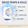 Zevo Flying Insect Trap & Cartridge - Plug in Fly Trap & Indoor Bug Catcher for Gnats, House & Fruit Flies - Mess-Free - Use in Any Room - Uses Blue & UV Light (1 Plug in Device & 1 Cartridge) #4