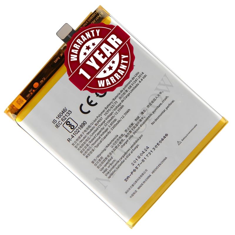 Image of Original BLP657 Battery Compatible for OnePlus 6 (A6000, A6003) - (3300mAh) - 1 Year Warranty JK10