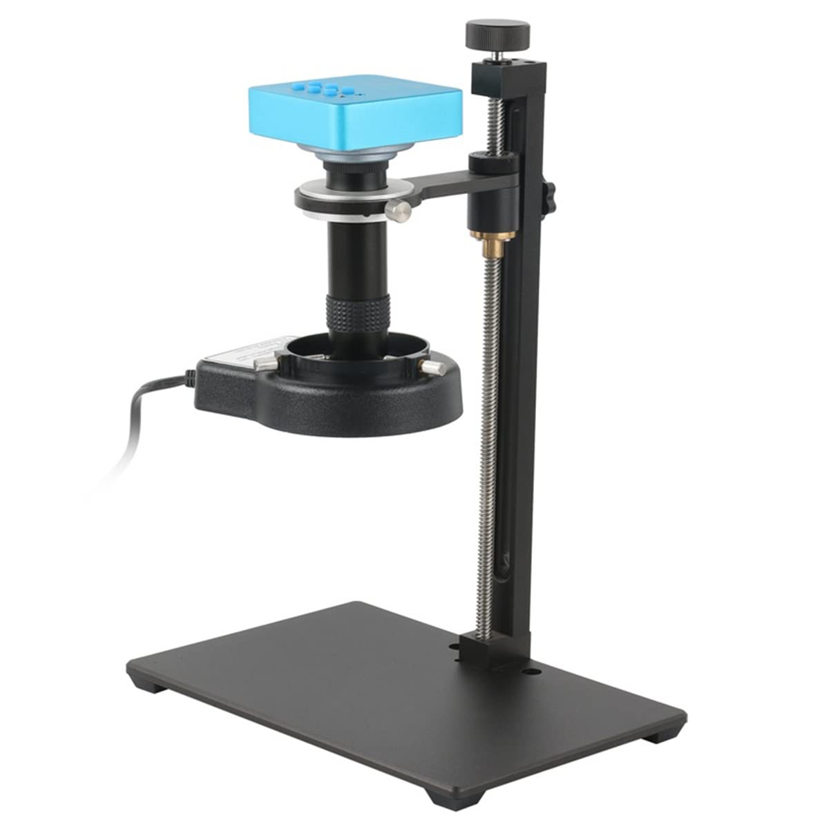 TISTIKSmicroscope Accessories For Adults 1080P IMX307 Industry HDMI USB Video Microscope 100X 120X 130X Zoom C-mount Lens Microscope