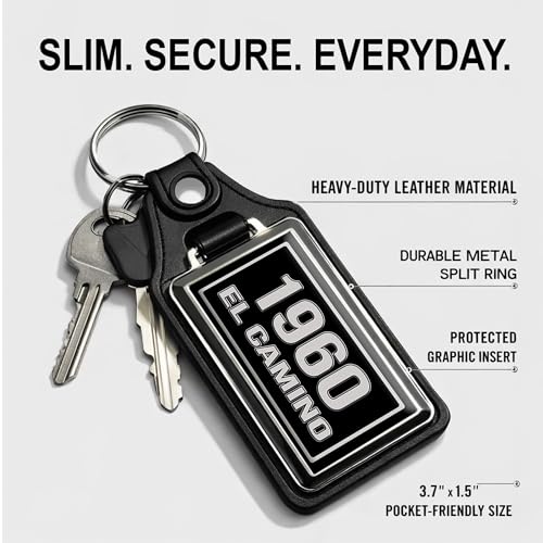 Image of Brotherhood Car Key Chain for Vintage Cars- Classic Models Keychain for Men and Women Gift Key Ring