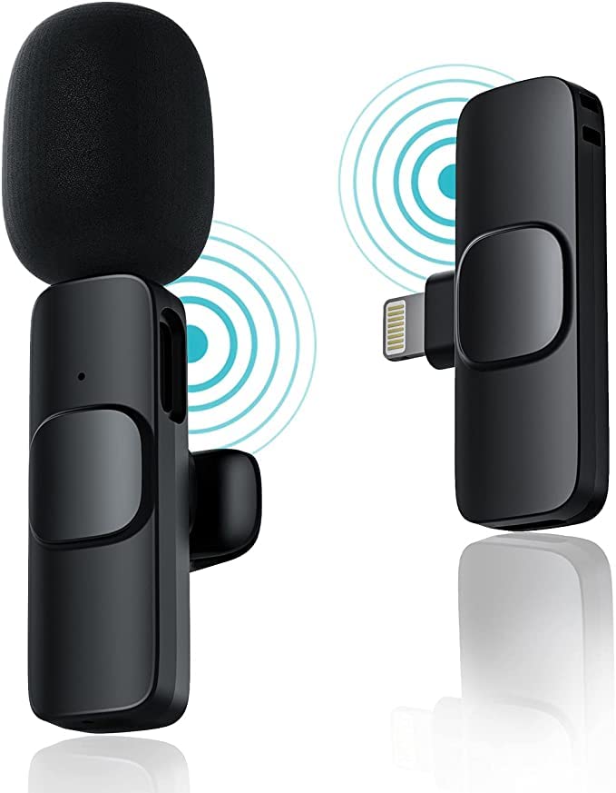 Imaginea K9 Wireless Microphone Clip Mic, Digital Mini Lavalier