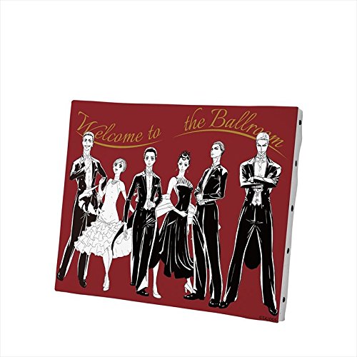 Amazon.co.jp: ボールルームへようこそ キャンバスボード 27.3cm×22.0