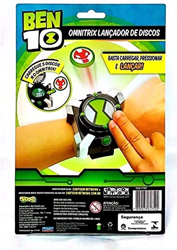 Sunny Ben 10 Brinquedo Relógio Omnitrix Lançador