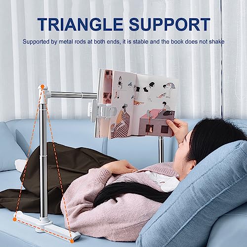 Soporte para tablet manos libres ideal para estudiar y leer libros de cocina 5
