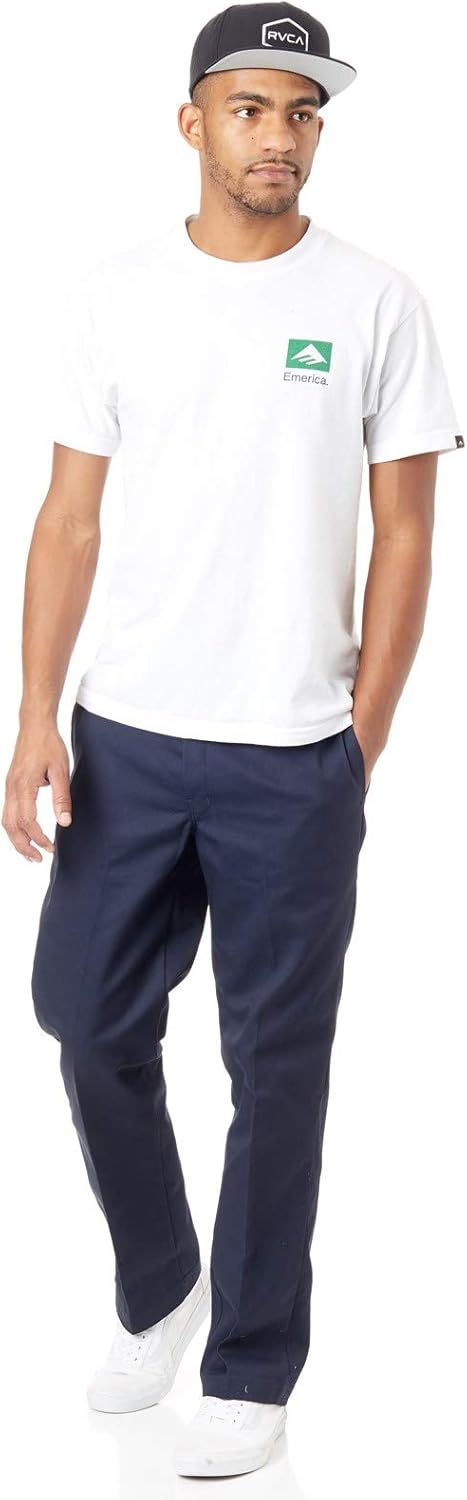 Dickies Men’s Original 874 Work Pants – Durable Straight Leg Uniform Trousers for Men, Ideal for Industrial or Office Use, Dark Navy, 30W x 34L - Image 3