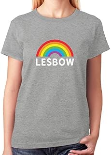 Lesbow - Gay Pride Rainbow Gay Flag - Lesbian Gays Rights Women T-Shirt