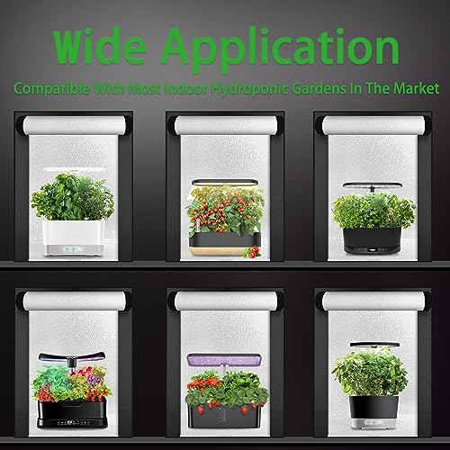 Enjoyfly Barraca de Cultivo para Sistema de Cultivo Hidropônico Aerogarden, 18,9''X13,7''X20,8'
