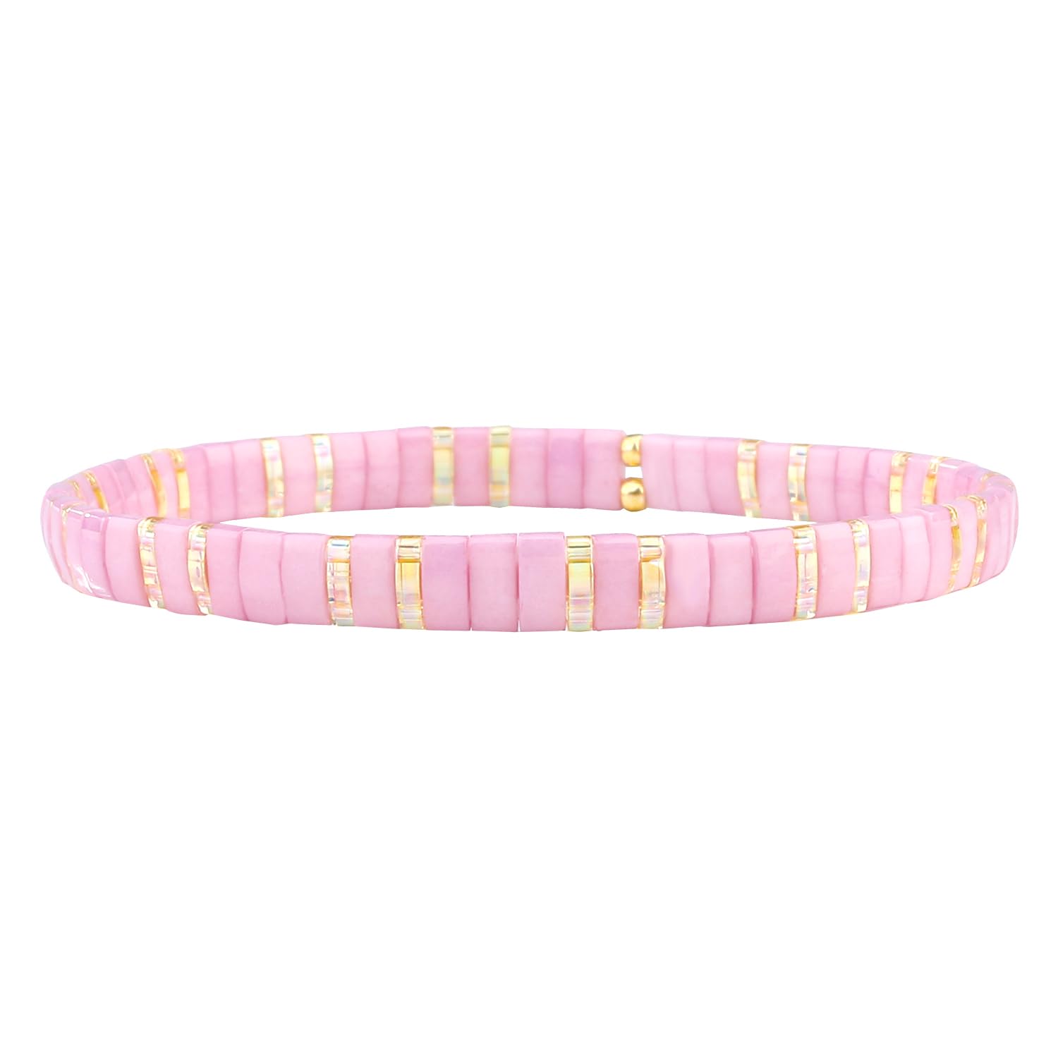 KELITCH Bunte Perlen Stretch Armband Einfache Tennis Armband Frauen Mode Handgemachte Freundschaft