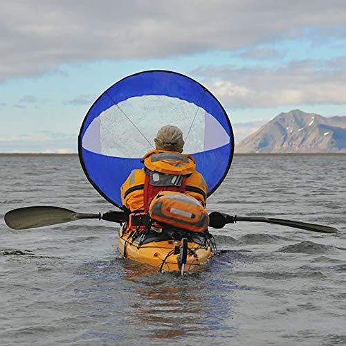 Daxin Foldable Kayak Sails Airkayaks Foldable Kayak Wind Sails for Surfing, Boating