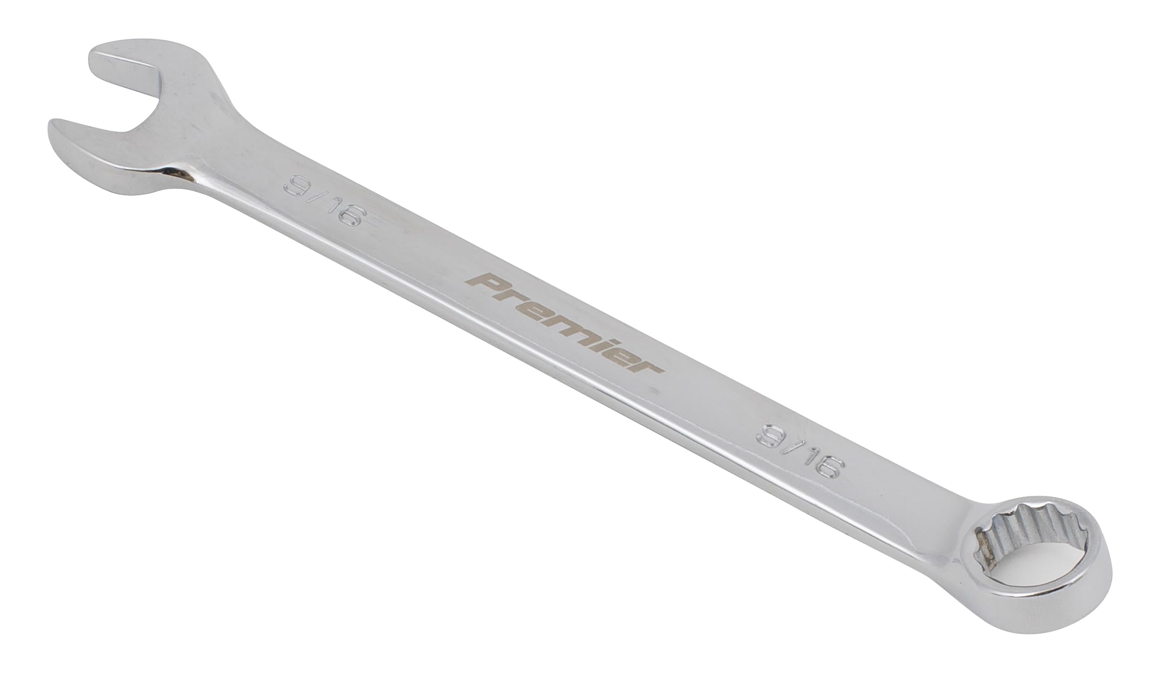 Sealey Premier 9/16" Imperial Combination Spanner - CW06AF, Chrome - Image 2