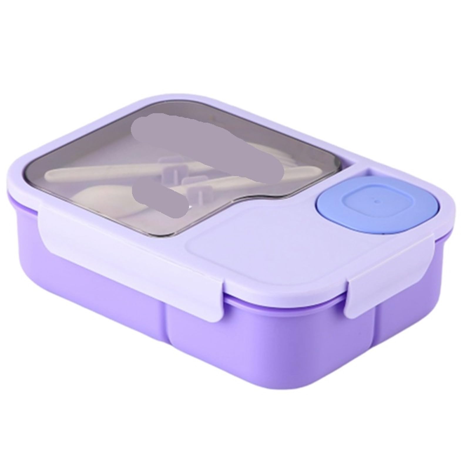Schiscetta Pranzo Lunch Box Office Bento Box Contenitore for alimenti Scatole for alimenti riutilizzabili(Purple)