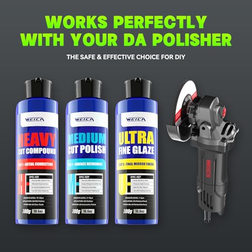 WEICA 3-Step Polishing Compound Kit