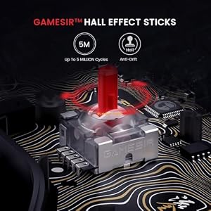 GameSir Kaleid Flux Enhanced Wired Controller for XBOX, RGB Lighting and Hall Effect Joystick, Compatible with XBOX Series X|S, XBOX One, Windows 10/11 PC - Officially Licensed — photo 3 of 6
