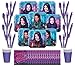 Descendants Lot de 8 serviettes de table, assiettes, tasses, couverts