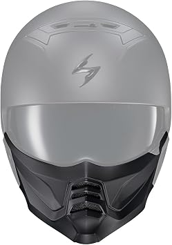 ScorpionEXO Covert 2 Optional Replacement Chin Cover for Covert 2 Helmets Matte Black - X-Large - 3X-Large