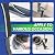 BOOMJOY Grout Brush with Long Handle, Grout Cleaner for Tile Floors, Hard Bristle Crevice Cleaning Brush, Floor Scrubber for Tile Grout Line, Shower, Kitchen, Bathroom