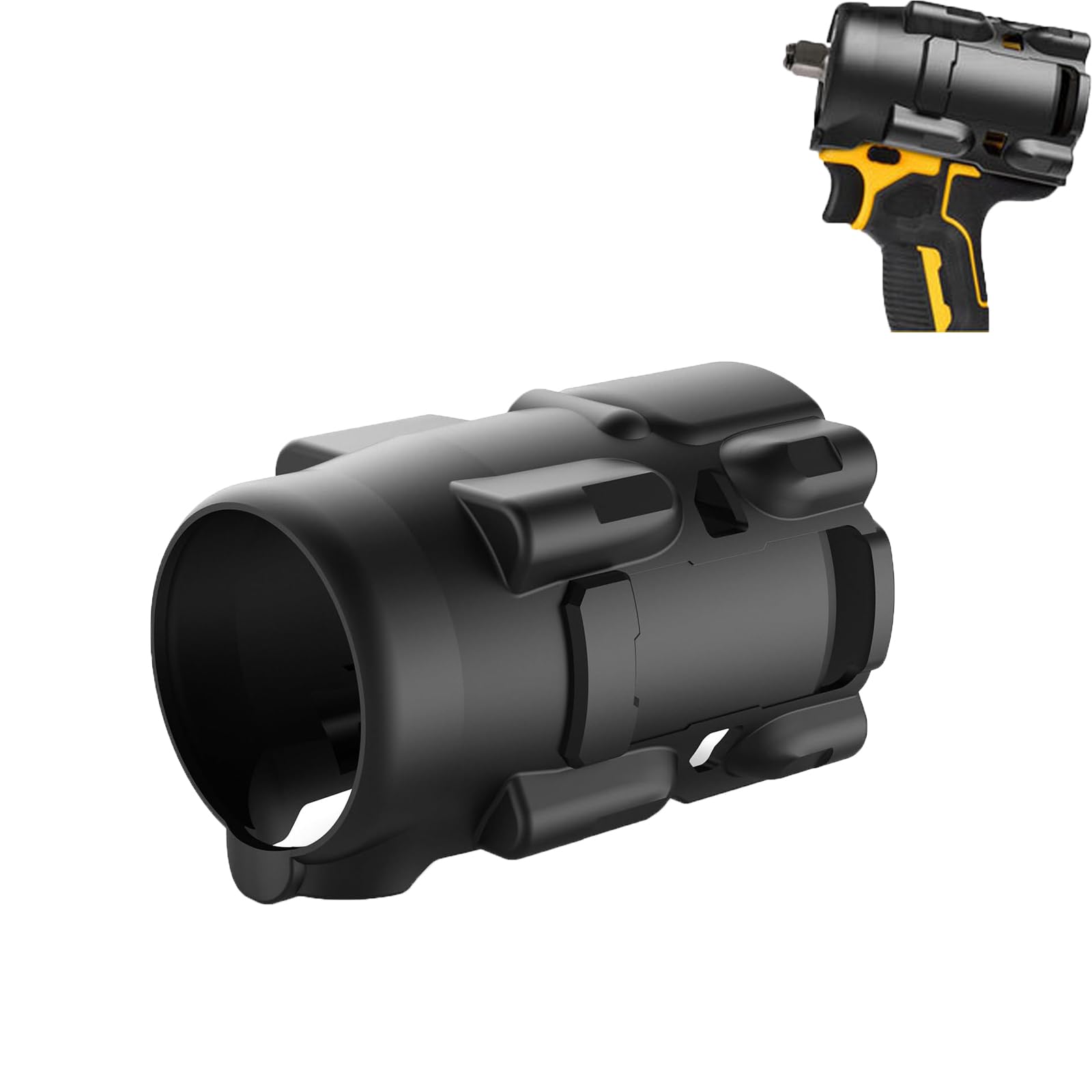 PB921.22.23-QZ High Torque Impact Wrench Boot for DEWALT 20V MAX** Protective Boot for Dewalt DCF921 DCF922 DCF923 Rubber Impact Driver Wrench Protective Sleeve Suit