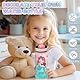 MOMSIV Handwerk Geschenke für Mädchen 5 6 7 8 9 10 Jahre, Kinder DIY Trinkflasche Set Spielzeug mit Glitter Diamant Meerjungfrauen Malerei Aufkleber, Wasserflasche Kits für Kindergeburtstag Geschenk