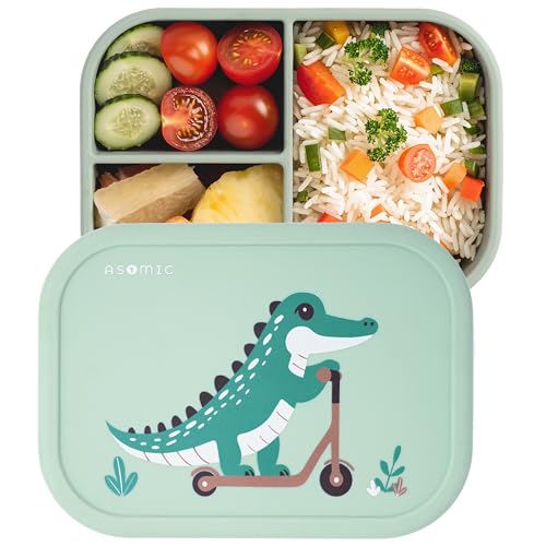 ASOMIC Silicone 3-Compartment
