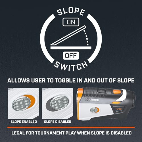 Golf Rangefinder with Slope and Vibration