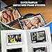 CAIYOULE Decorative Stickers - Photo Instant Films Frame Stickers for Fujifilm Instax Wide EVO/400/300/210/Link Wide Camera with 20 PCS Refrigerator Magnetic Photo Frames, 12 PCS DIY Border Stickers