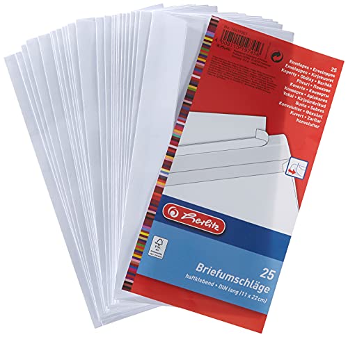 Herlitz 10419307 Koperty, Biały