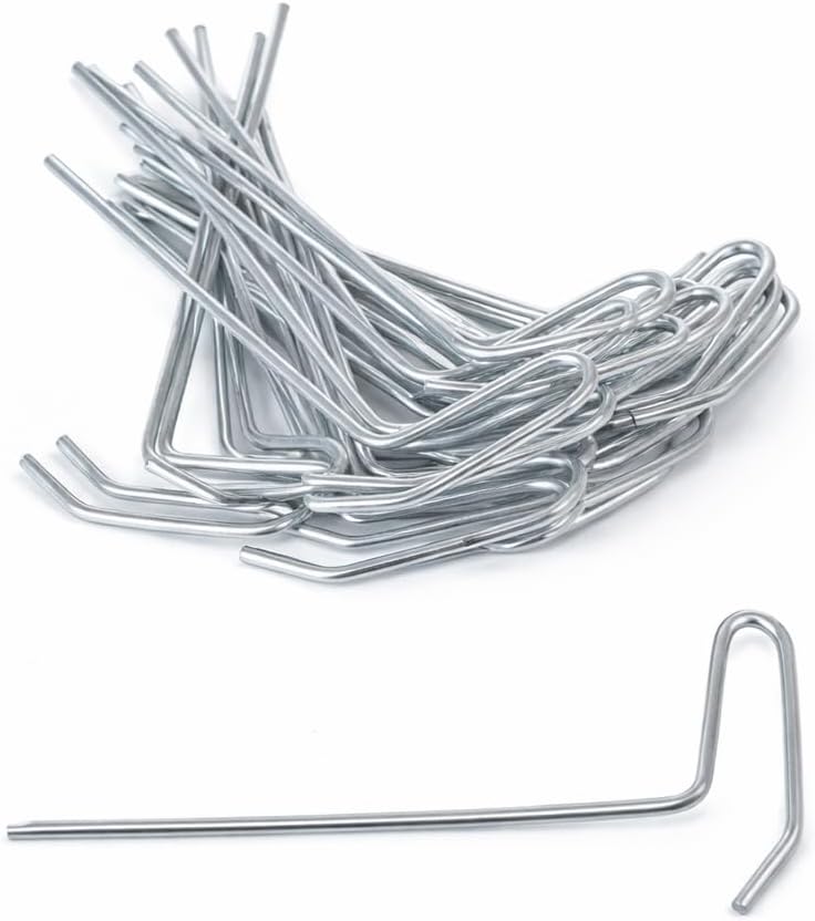 Galvanized Rhizome Clip for Clay Pot 6 inch 25 Pack