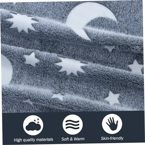 Couverture phosphorescente chaude : cadeau mignon et réconfort de nuit