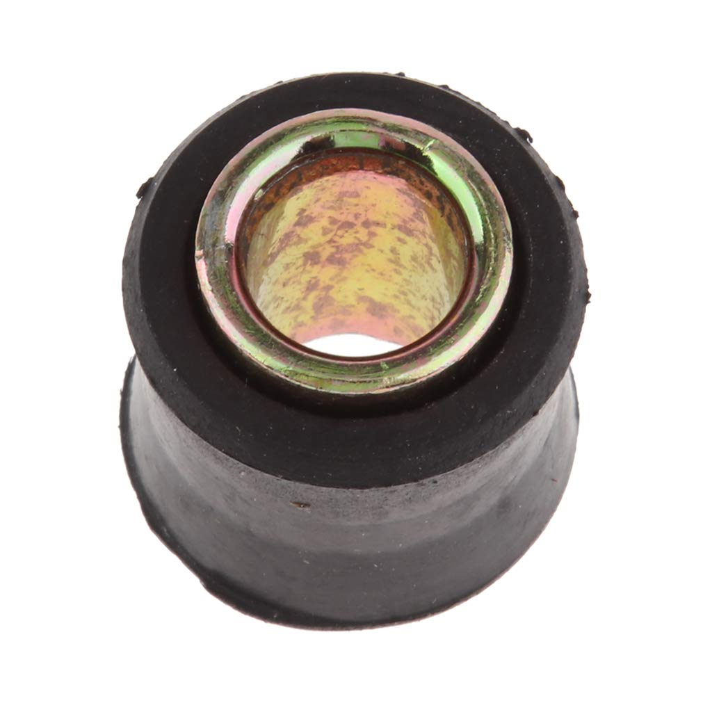 4 Boccole Per Ammortizzatore Moto | Gomma E Metallo, Taglie 10mm, 12mm, 14mm | Ricambi Sospensioni
