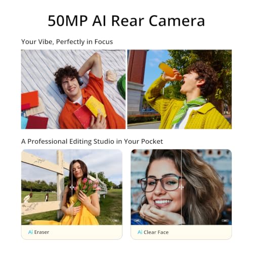 Image of realme C100X Smartphone 6.8 inch 120Hz Display 8000mAh Battery 45W Fast Charge 4GB RAM + 64GB ROM 50MP AI Camera IP64 Waterproof Dual SIM Deepblue Tides