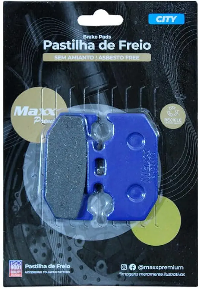 PASTILHA FREIO TRASEIRA FAZER 250