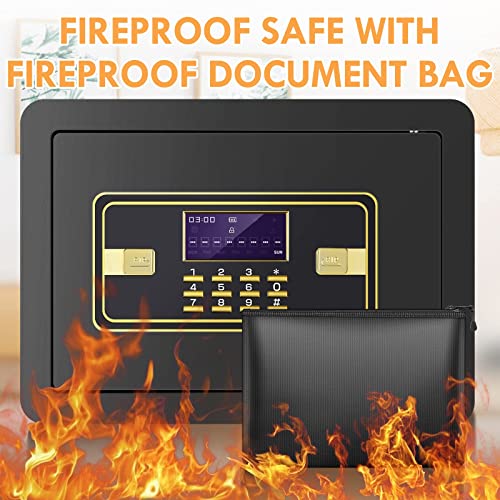 Feuerfester und wasserdichter Tresor mit elektronischem Schloss