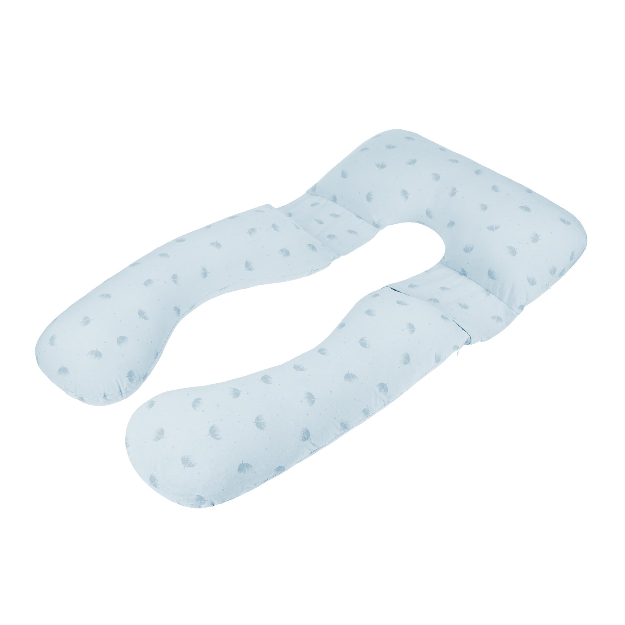 Babymoov B.LOVE XXL Cojín de Maternidad desmontable, certificada OEKO-TEX®, fabricada en Europa - Wind Blue