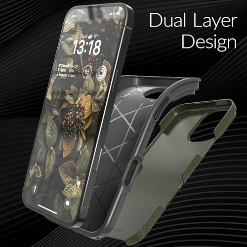 Image of Crave Dual Guard Compatible with iPhone 16 Plus Case, Compatible with MagSafe Shockproof Protection Dual Layer Case for Apple iPhone 16 Plus (6.7 inch) - Sage