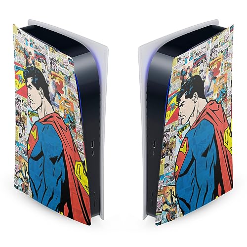 Skin Superman pour PS5 Digital Edition - Autocollant vinyle de protection Head Case Designs