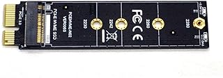 M Key NGFF Converter Card Module NVME M.2 to PCI-E3.0 1X High Speed Extension Adapter Card Extension Adapter Card Supports 2230,2242,2260,2280 of NVME M.2.