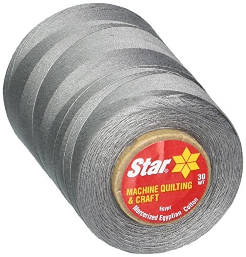 Star Mercerized Cotton Thread Solids 1200 Yards-Slate
