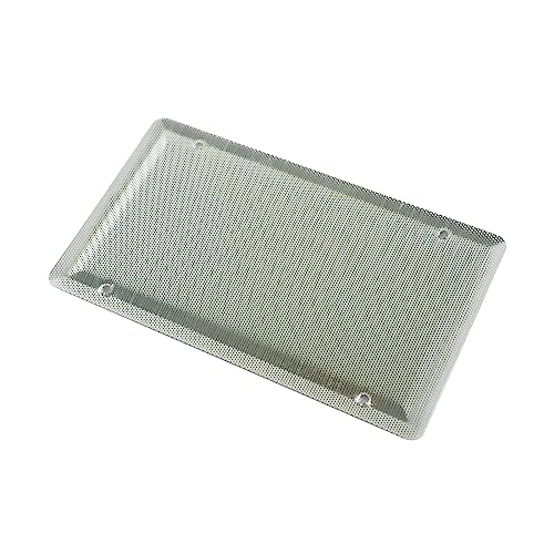 Metal Speaker Cover Grill - Rear Deck Package Tray 6 x 9 Inch Speaker Grill Grille Cover Compatible With 1964-1977 GM A body, Chevelle,GTO, 442, GS, 1967-1969 F-Body Camaro, Firebird