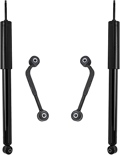 Miniatura 34 de Detroit Axle - Amortiguadores traseros para Chevrolet Equinox GMC Terrain Pontiac Torrent Saturn Vue Suzuki XL-7, 2 Amortiguadores traseros