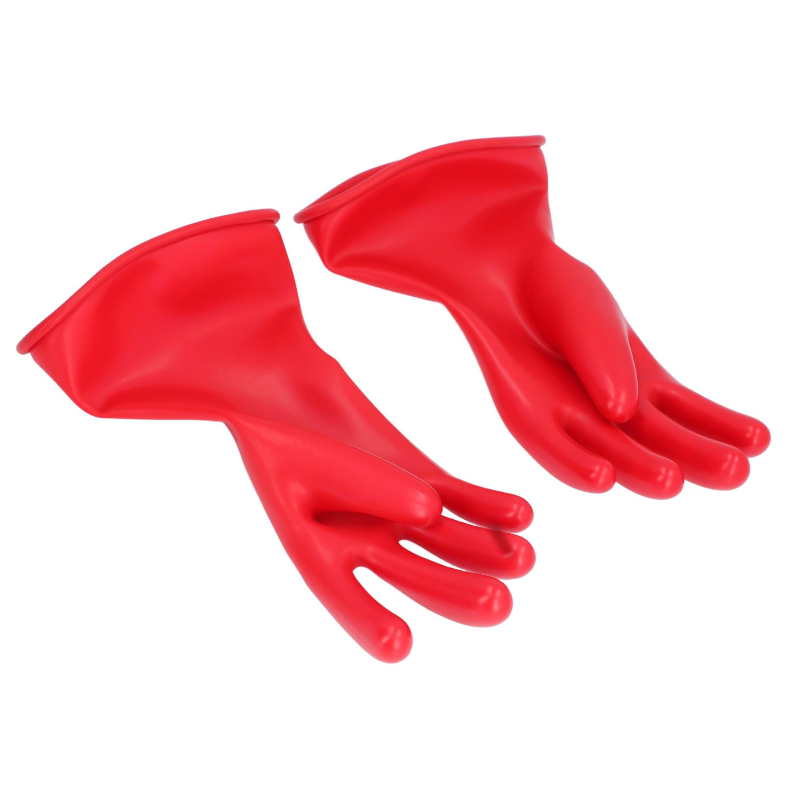Gants isolés pour électriciens 2,5 kV, gants de sécurité haute tension, gants de travail en latex de qualité supérieure pour lignes électriques avec une résistance à la perforation (Taille 8)