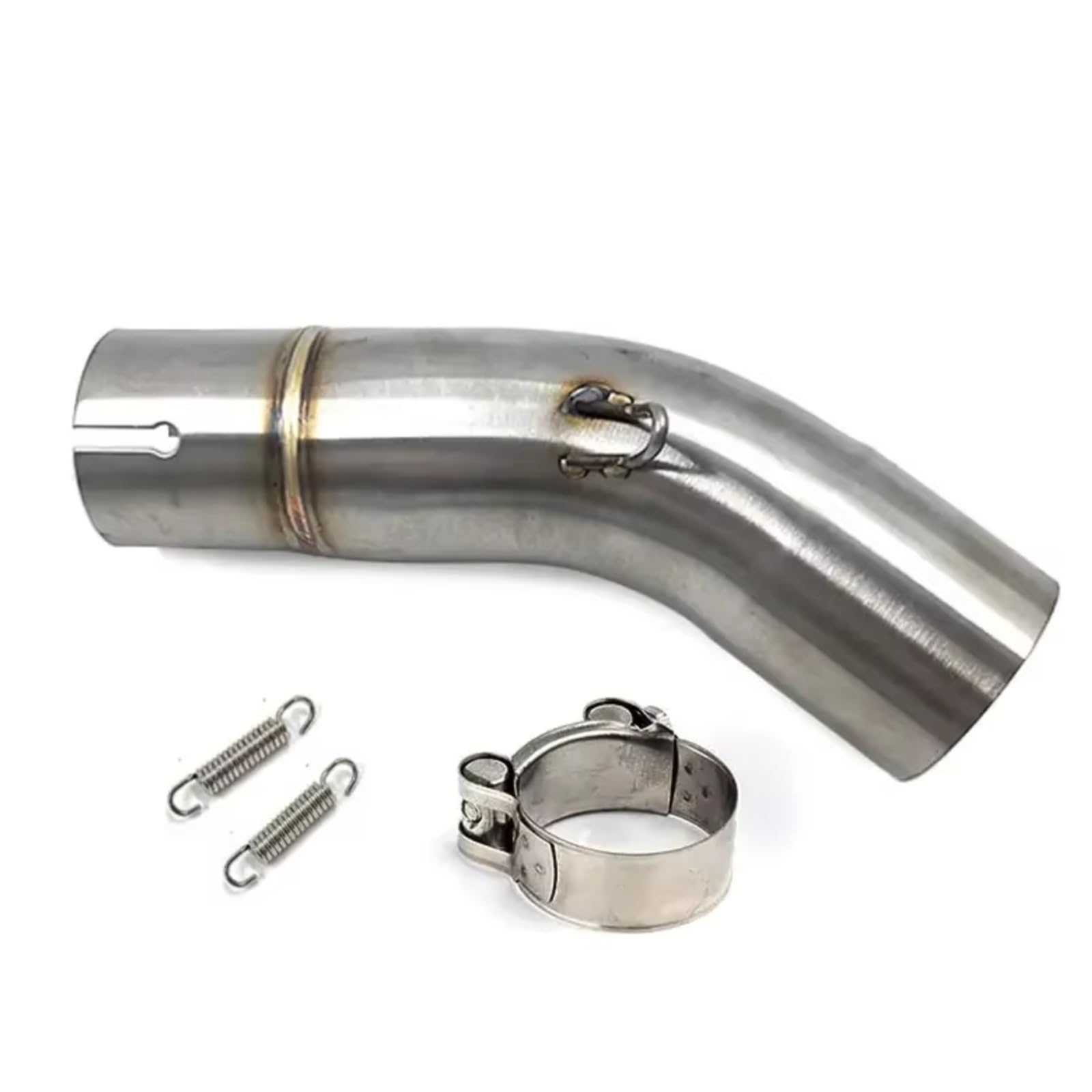 Motorrad Slip-On Auspuff Kompatibel Mit Suzuki Für Gsxr600 750 K11 2011 2012 2013 2014 2015 Motorrad-Auspuffschalldämpfer-Mittelteil-Verbindungsrohr