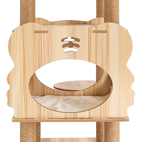 Torre para Gatos Interior 54 Pulgadas Multi Nivel miniatura 4