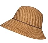 Roeckl Damen Strohhut Aruba, Natur Sonnenhut, ONE Size