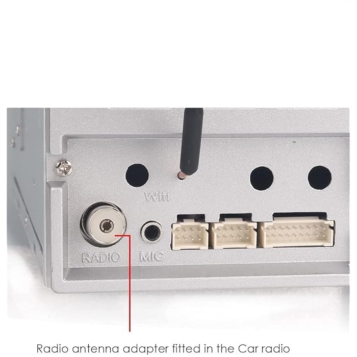 Adaptador de antena para coche ISO a DIN, Convertidor de Antenas para Automovil iso a DIN, Conector de Antena para coche, Tamaño 4 cm largo, Universal, 1 unidad - imagen 6