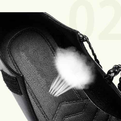 Women Mary Jane Wedges with Buckle Strap Comfort Pointed Toe Light Anti-Slip Walking Dress Shoes4